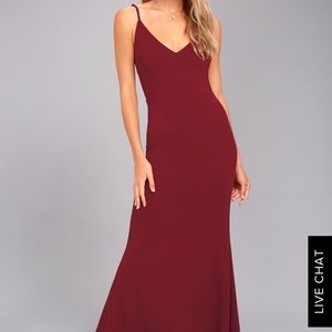 LuLu’s Infinite Glory Wine (Burgundy / red) Maxi